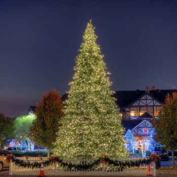 Outside the Hotel | The Inn at Christmas Place - Pigeon Forge, TN