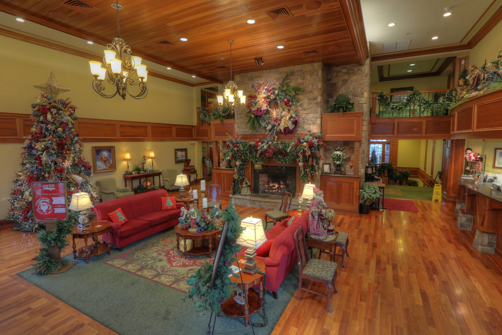 Inside the Hotel-Photos | The Inn at Christmas Place - Pigeon Forge, TN